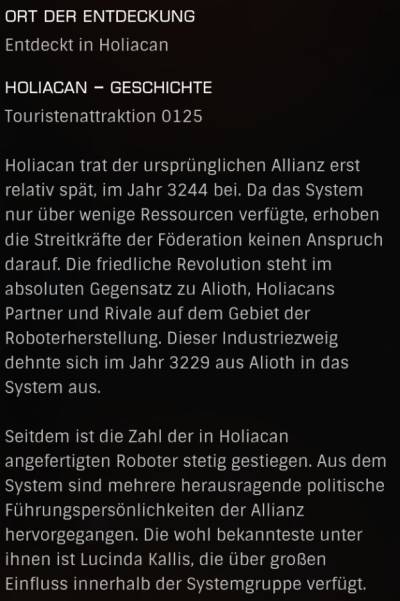 0125 - Holiacan - Geschichte