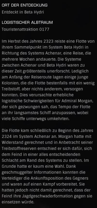 0177 - Logistischer Albtraum