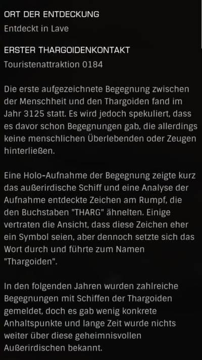 0184 - Erster Thargoidenkontakt