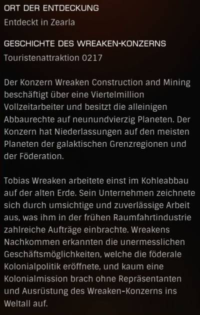 0217 - Geschichte des Wreaken-Konzerns