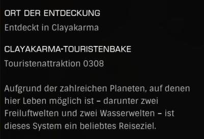 0308 - Clayakarma-Touristenbake