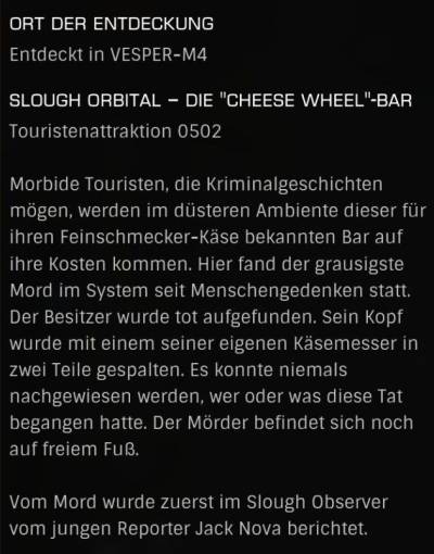 0502 - Slough Orbital - Die "Cheese Wheel"-Bar